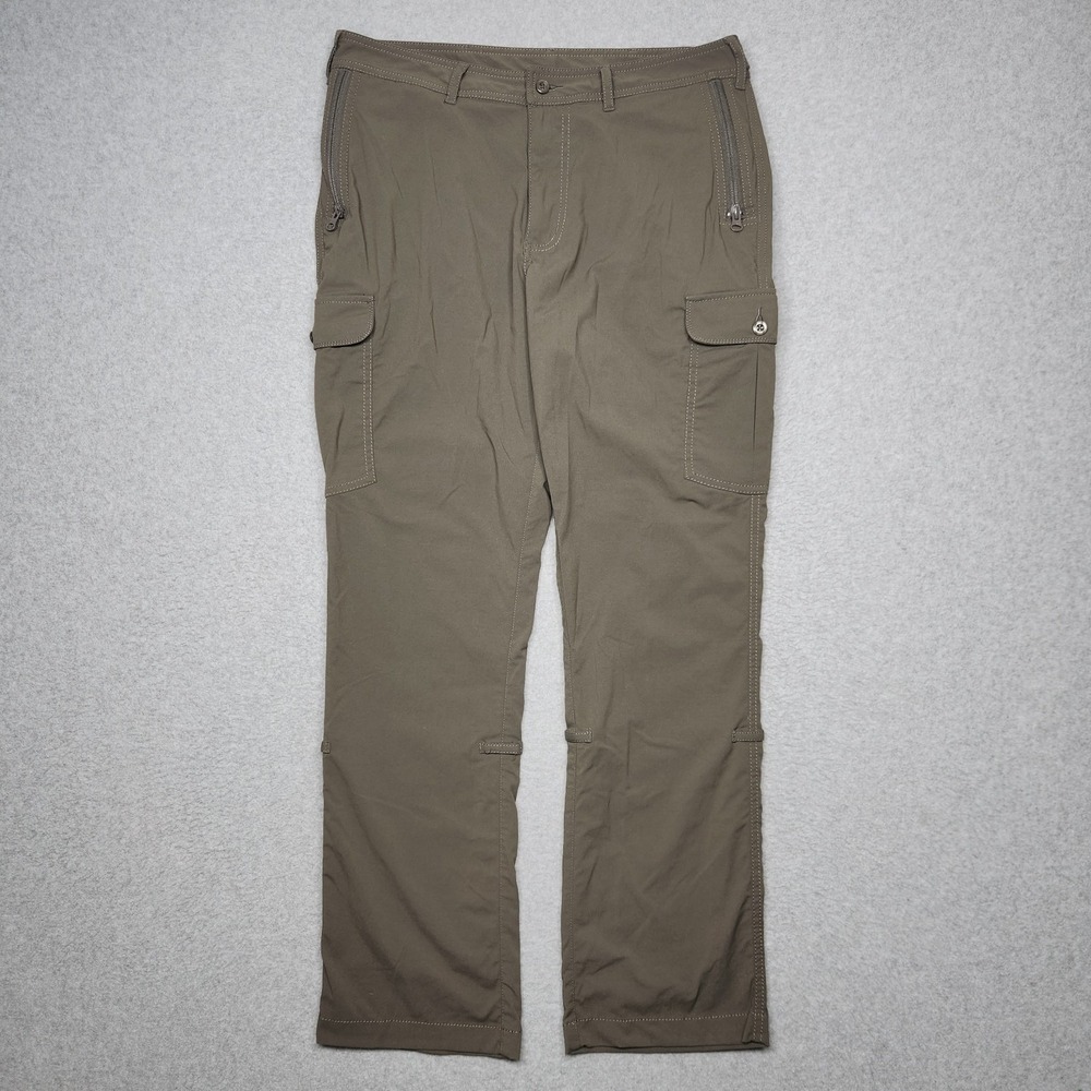 Clothing Arts Pants‎ Womens Size 8 Green P Cubed Pickpocket Proof Olive 32x28